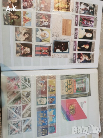 Албум с марки, снимка 7 - Колекции - 52849216