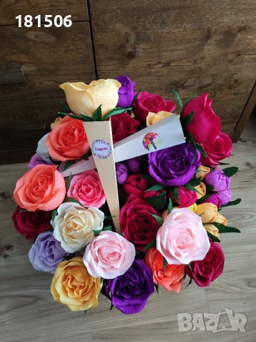 Ръчно изработени рози в Ръчно изработени сувенири в гр. София - ID39711522  — Bazar.bg