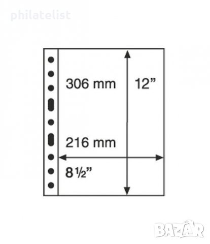 Grande-1C прозрачни листи-една банкнота 216х306 мм/5 бр/, снимка 2 - Нумизматика и бонистика - 35304649