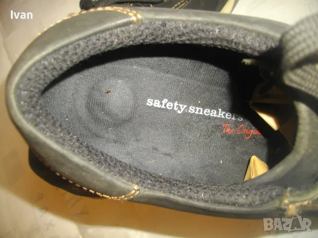 №47 НОВИ МЪЖКИ МАРАТОНКИ РАБОТНИ ОБУВКИ С ТВЪРДО БОМБЕ ОРИГИНАЛНИ ПОРТУГАЛСКИ RED BRICK, снимка 9 - Маратонки - 48123847