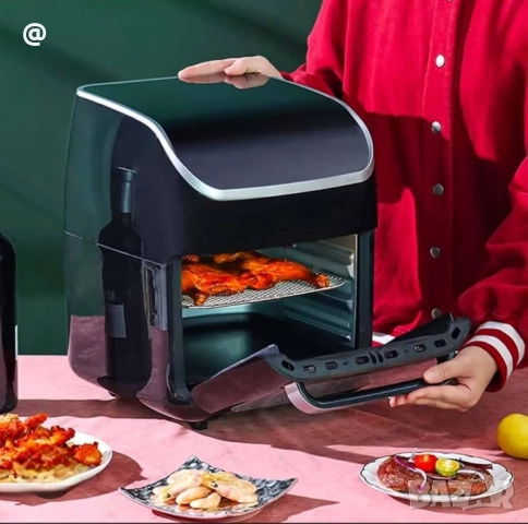Air Fryer фурна с горещ въздух German Line Air Fryer – 12 литра, 1800W