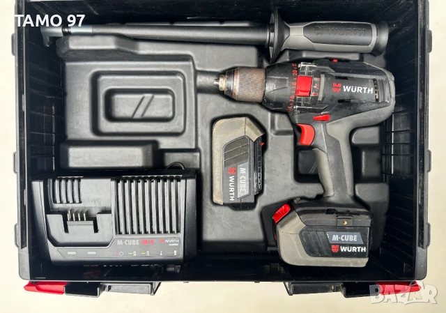 Wurth ABS 18 Power Combi - Мощен безчетков ударен винтоверт 2x18V, снимка 2 - Винтоверти - 52916100