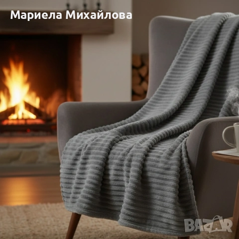Меко и ватирано микрофибърно одеяло 200x220 см., снимка 3 - Олекотени завивки и одеяла - 53491338