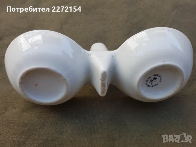 Порцеланова солничка, снимка 2 - Антикварни и старинни предмети - 51356242