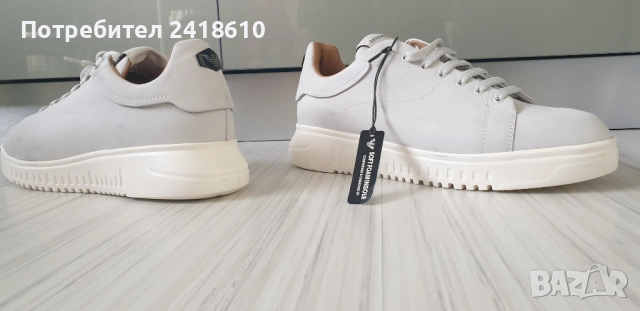 Emporio Armani Made In Italy Mens Size 43/2.5 - 28.2см НОВО! ОРИГИНАЛ! Мъжки спортно - елегантни обу, снимка 9 - Спортно елегантни обувки - 52353849