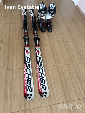 Ски и ски обувки Fischer , снимка 8 - Зимни спортове - 53202389