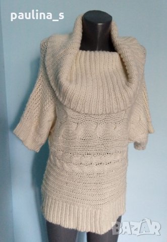 Два различни броя / Вълнен пуловер с къс ръкав "The limited" , снимка 3 - Блузи с дълъг ръкав и пуловери - 33376485