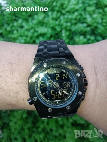 Boamigo масивен мъжки часовник, снимка 2 - Мъжки - 53477801