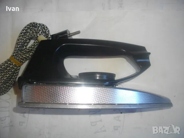 Руска СССР 1987г. Соц ЕЛЕКТРИЧЕСКА ЮТИЯ 1000 ВАТА модел УТ, произвеждан за България НРБ ОЛЕКОТЕНА, снимка 8 - Ютии - 48396415