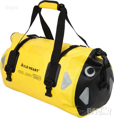 Пътна чанта с въже и вътрешен джоб 40L за каяк, къмпинг, лодка, мотоциклет, снимка 4 - Аксесоари и консумативи - 43489817