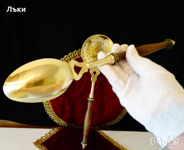 Бронзови прибори за готвене и сервиране. , снимка 5 - Прибори за хранене, готвене и сервиране - 34624553