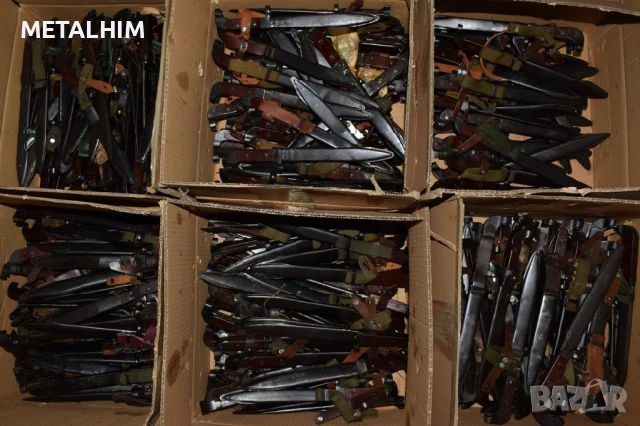 Щик АК-47 Калашников нож оригинален байонет ЗИП състояние , снимка 5 - Ножове - 51026757