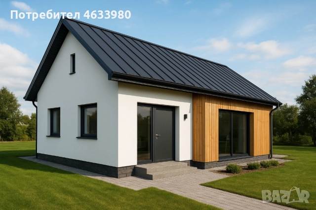 Сглобяема къща по индивидуален проект - собствен дом от 599 €/м² на изплащане, снимка 4 - Други - 52405096