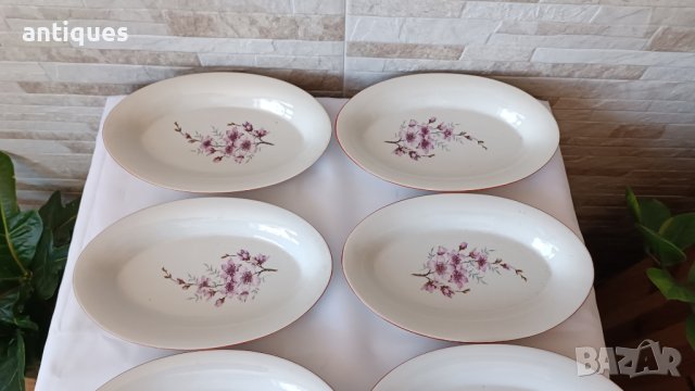 Комплект овални чинии - Дянко Стефанов - Разград - 6 броя - НОВИ, снимка 3 - Чинии - 43950060