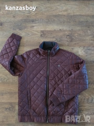 G-Star Raw Meefic Quilted Jacket - страхотно мъжко яке КАТО НОВО ХЛ, снимка 6 - Якета - 43450208