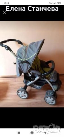 Детска - Бебешка количка  2в1/ на Бейби Дизайн, Baby Design, снимка 2 - Детски колички - 35466220