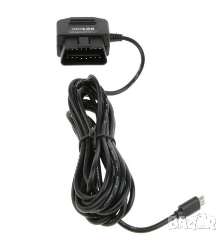 DC 8V-40V към 5V2.1A Автомобилен Инвертор Захранване OBD2 към MicroUSB Зарядно Адаптер Конектор 3.5м, снимка 4 - Навигация за кола - 37187796