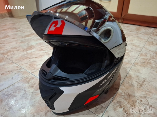 НОВА Мото каска L, снимка 8 - Аксесоари и консумативи - 51483664
