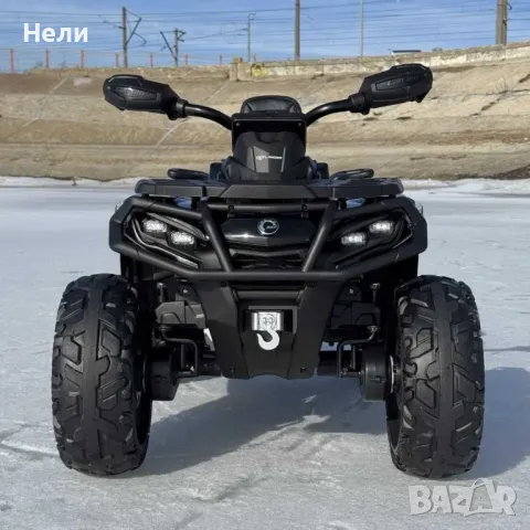 Акумулаторно двуместно бъги Can-Am 4x4  24v батерия, с меки гуми, снимка 3 - Електрически играчки - 50268676
