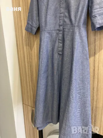 Рокля с коланче , снимка 5 - Рокли - 47689553