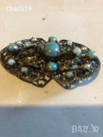 Старинна брошка, снимка 7 - Други - 39564046