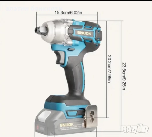 Безчетков електрически гайковерт, 280N.m