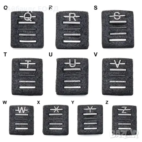 Сребърна декорация за каишка за Apple Watch ULTRA/SE/10/9/8/7/6/5, снимка 6 - Други - 49455100