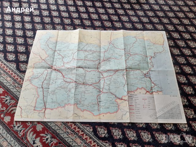 Стара карта Къмпинги във България, снимка 3 - Други ценни предмети - 37560481