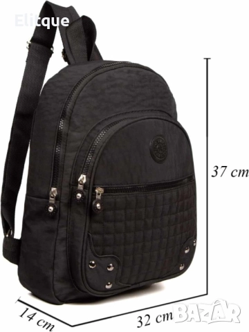 Ежедневна дамска раница с 3 отделения