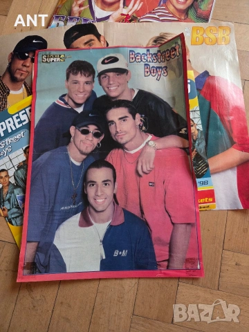 ЛОТ Списание и плакати Backstreet Boys, снимка 10 - Списания и комикси - 53582899