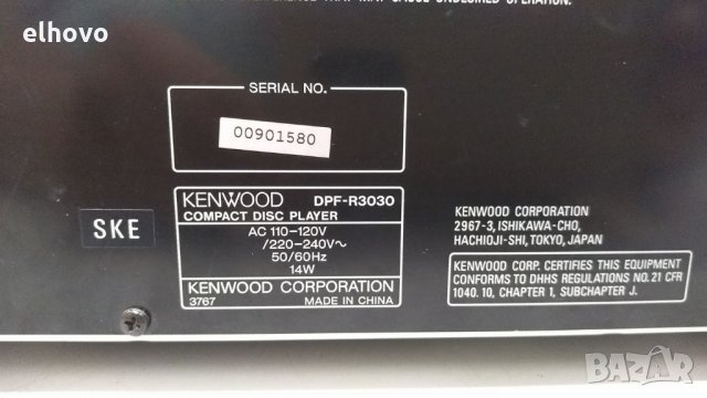 CD player Kenwood DPF-R3030, снимка 5 - Ресийвъри, усилватели, смесителни пултове - 33399005