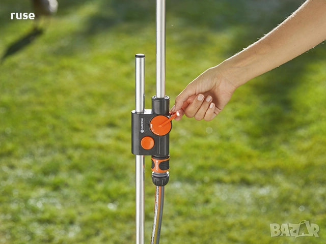 НОВ! Градински душ Gardena Solo, снимка 6 - Градински мебели, декорация  - 51695046