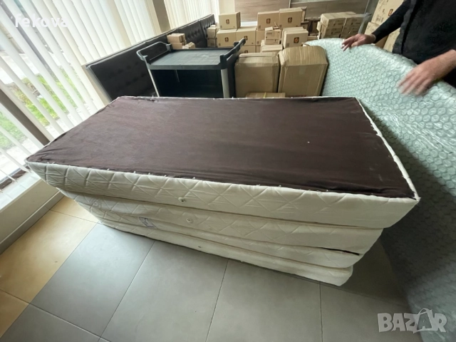 МАТРАК КАСПИЯ НОРМАЛ 90/190, снимка 3 - Матраци - 52492907