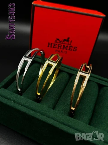 гривна от висококачествена стомана gucci hermes chanel , снимка 3 - Гривни - 51090813