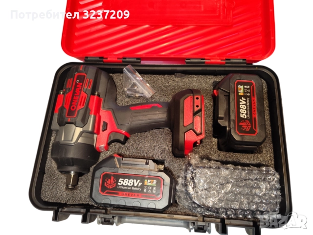 Акумулаторни ударни гайковерти , снимка 5 - Винтоверти - 52873834