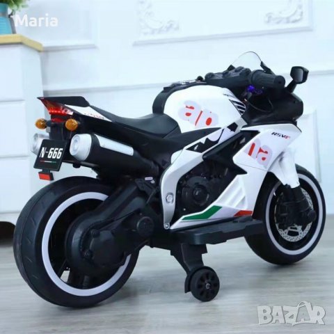 Акумулаторен МОТОР AUSTIN 12V меки гуми с Кожена седалка NEW 2022, снимка 4 - Детски велосипеди, триколки и коли - 37236043