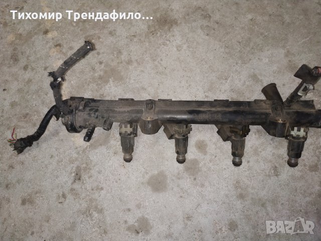 Дюзи бензин за поло 1.4 с рейла и регулатора за налягане 030133319G 0280155731 0280151031 030906031E, снимка 4 - Части - 26969191