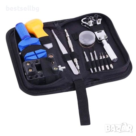 Професионален часовникарски комплект за ремонт часовници инструменти, снимка 5 - Други инструменти - 40819478