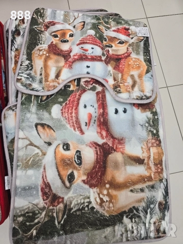 коледни килимчета за баня изтривалки , снимка 3 - Изтривалки - 52866687