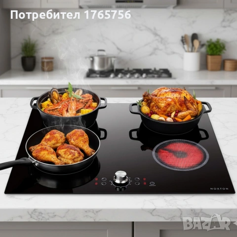 1бр./ Стъклокерамичният плот NOXTON 