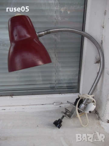 Лампа за бюро стара работеща - 1, снимка 7 - Настолни лампи - 51839093