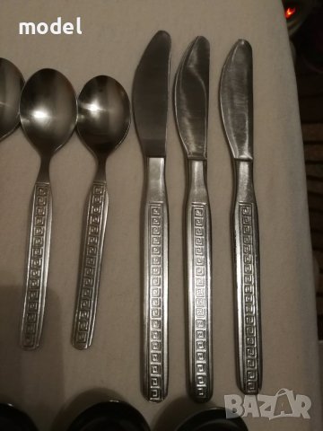 Руски вилици, лъжици, ножове неръждаема стомана , снимка 2 - Прибори за хранене, готвене и сервиране - 38541158