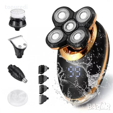 5в1 Безжична самобръсначка VGR V-316, снимка 3 - Електрически самобръсначки - 50725771