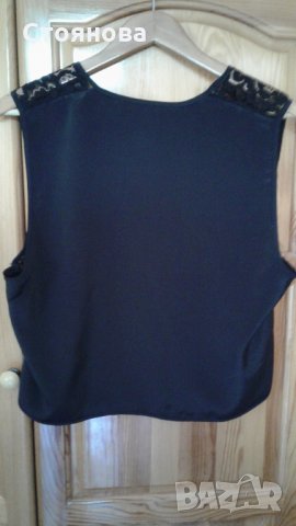 Дамски блузи 46 размер и елек с дантела, снимка 17 - Блузи с дълъг ръкав и пуловери - 25449805