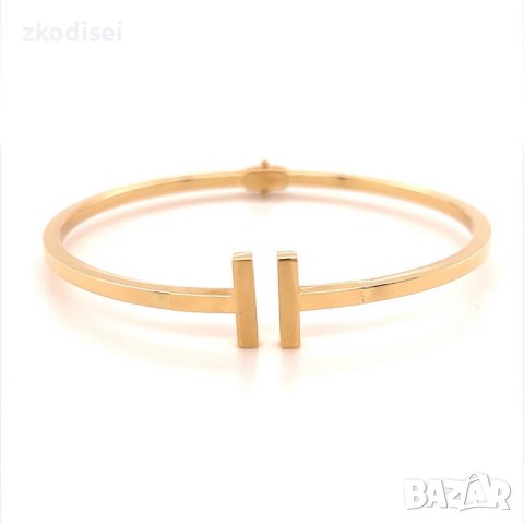 Златна дамска гривна Tiffany i Co 6,44гр. диаметър:6,0см. 14кр. проба:585 модел:16514-3