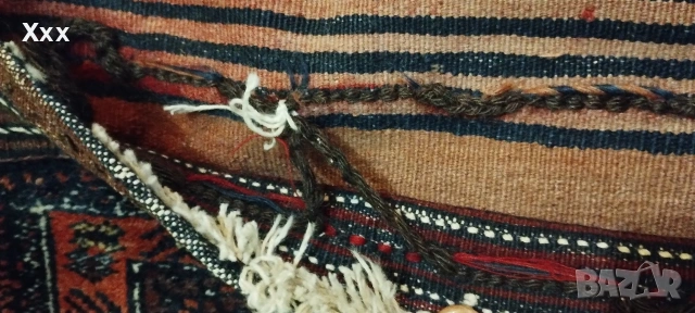 Ръчно тъкано антично Хейбе/Дисага/.Топ качество., снимка 7 - Пътеки - 53058995