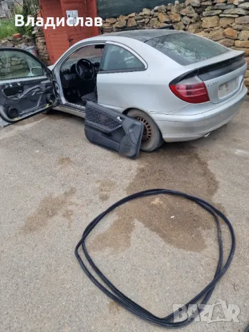 Уплътнения две врати и багажник Mercedes w203 C200 купе, снимка 3 - Части - 49977875