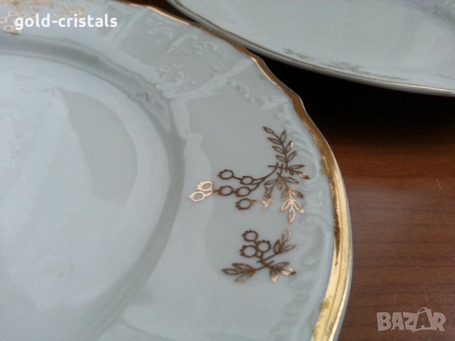 Стар порцелан Чехословакия чинии , снимка 3 - Антикварни и старинни предмети - 35041725