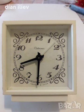 Стар будилник -Севани,СССР. , снимка 6 - Антикварни и старинни предмети - 28740165