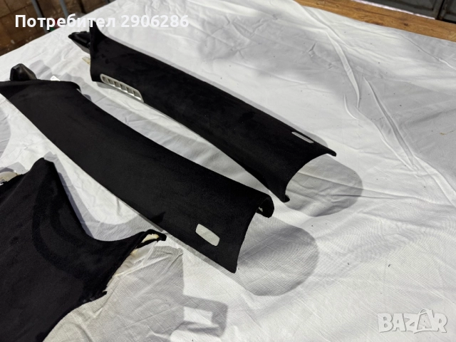 Черен Таван алкантара за Passat B6 с колонки , снимка 8 - Части - 51761830